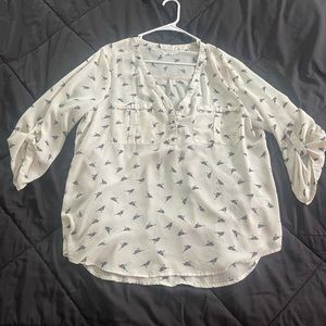 Marucies off white/cream XL blouse